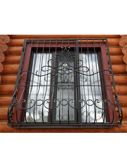 Решётки на окна кованые №12