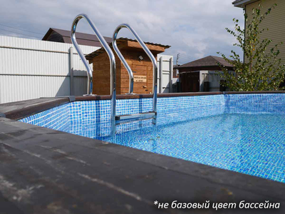 Деревянный бассейн "Вилюй" 350 х 250 х 115 см Кристалл