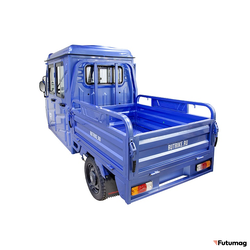 Грузовой электротрицикл Rutrike Рейс обогрев 1300 60V1200W синий