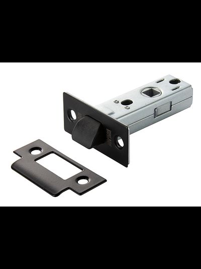 Защелка Bussare L6-45 PLAST Black черная