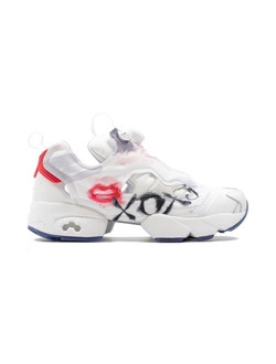 Кроссовки Reebok classic insta pump valentines day белые