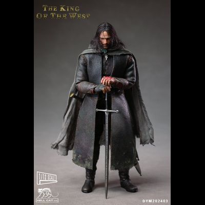 Арагорн (Властелин Колец, Lord of the Rings) - Коллекционная фигурка 1/12 SCALE The King of the West (DYM202403) - HELL CAT