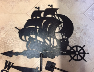 флюгер парусник