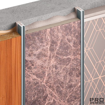 Теневая рейка Pro Design Micro 3215 Анодированный