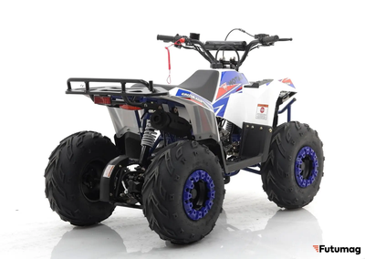 Квадроцикл MOTAX GRIZLIK A110 Бело-синий