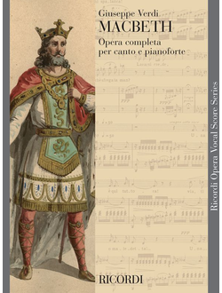 Verdi, Giuseppe Macbeth Klavierauszug (it, broschiert)