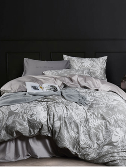 Постельное белье мако-сатин евро 200x220x1 250x270x1 50x70x4 TIS07-887