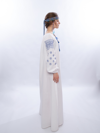 Платье-рубашка "Купальские Узоры"