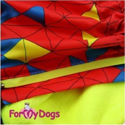 Комбинезон красно-синий