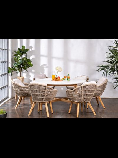 Обеденная группа из тика TALARA S