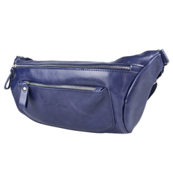 Кожаная мужская сумка Bertiolo blue (арт. 5053-07)