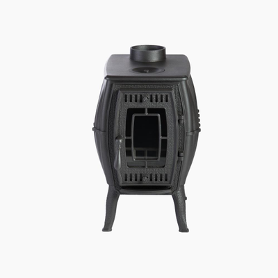 Печь отопительно-варочная Бахтинка серая до 100 м3