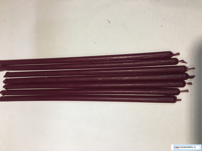 Свеча Фиолетовая №120 (40 минут горения).