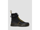 Dr. Martens COMBS TECH MILLED NAPPA & SUEDE CASUAL BOOTS черные