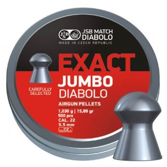Пули JSB Diabolo JUMBO EXACT cal. 22 (5.52 мм) 1.03 гр. (500 шт.)
