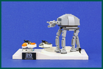 Lego star wars 20th anniversary battle of hoth hot sale