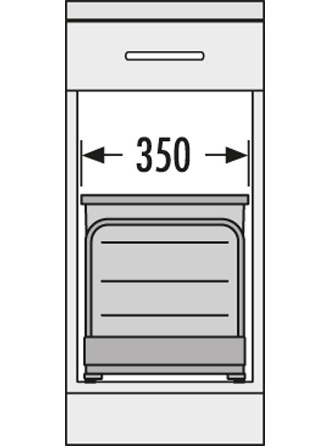 Встраиваемая система 48л Bottom-Mount Hailo