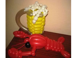 набор "пиво с раками"