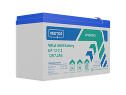 Аккумулятор свинцово-кислотный GP 12-7.2