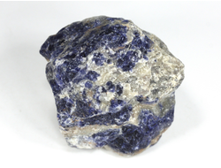 Содалит, необработанный "дикий" образец, Бразилия (42*40*34 мм, 77 г) №35201