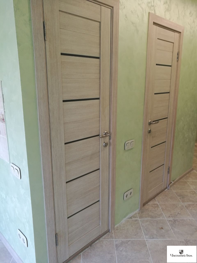 Дверь межкомнатная эко шпон Порта 22 капучино