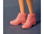 Карамельно-розовые ботинки. (1286)