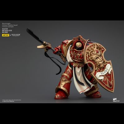 Алый паладин Кровавых Ангелов (Warhammer Horus Heresy) - КОЛЛЕКЦИОННАЯ ФИГУРКА 1/18 Blood Angels Crimson Paladin Crimson Exemplar (JT00300) - JOYTOY