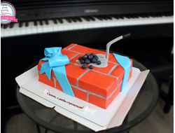 Торт на день строителя