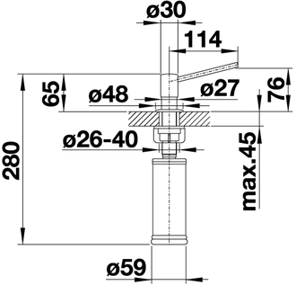 Дозатор для жидкого мыла Blanco Torre 521541