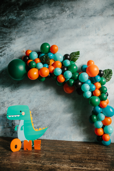 Оформление детского годовасия в стиле "Дино" "№ 1461