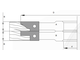 Комплект фрез G3Fantacci 0308 для производства мебельных фасадов