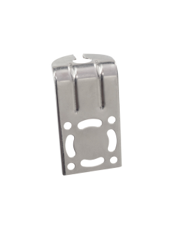 Крепление антенны Glomex RA106BRACKINOX-L на мачту L-образное из нержавеющей стали AISI316