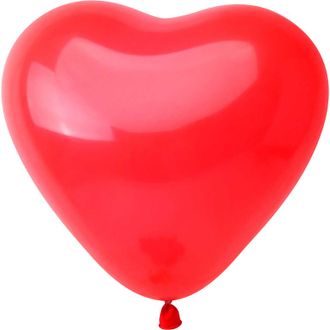 Латексный шар Сердце красное 16"