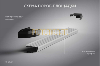 Пороги "Start" для Jetour X90 Plus 2023-