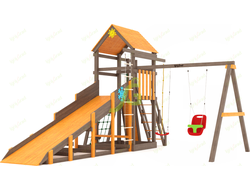 Всесезонная площадка IgraGrad С Форт с сеткой SF2