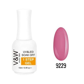 Гель-лак однофазный ONE STEP 15 мл.-- Gel Lac ONE STEP, 15 ml--- 9229