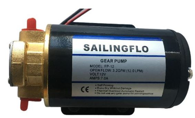 Sailingflo FP-12 - насос шестеренчатый, 12В