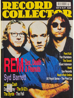 Record Collector Magazine Issue 271 March 2002 Rem, Syd Barrett, Johnny Cash, The Byrds Inside