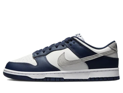 Кроссовки Nike Dunk Midnight Navy Smoke Grey мужские FD9749-400