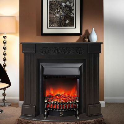 Электрокамин Венеция BL с очагом Fobos