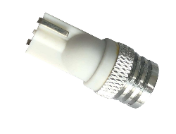 Светодиодная лампа T10 (W5W) 3030-4smd, White (белый), 12v, 1шт