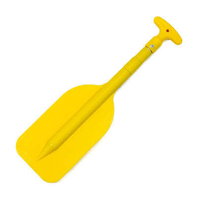 Весло телескопическое Sunfine Marine SF20566 мини 580-1090мм Ø34мм с отпорным крюком из алюминия и жёлтого пластика