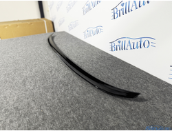 Спойлер на багажник BMW 5 G30 стиль M5 прямой черный