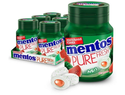 Жевательная резинка Mentos Pure Fresh Арбуз (упаковка 6шт)