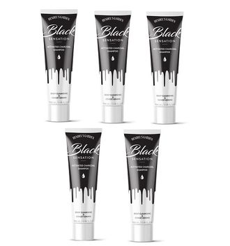 Black Sensation shampoo with activated carbon (5 tubes).