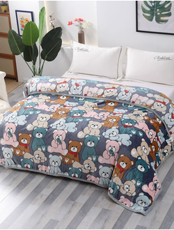 Плед 1,5 спальный TANGO "Lindo" фланель 150x200 3036-578