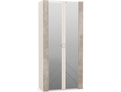 Шкаф Амели двухдверный 13.133 Шелковый камень