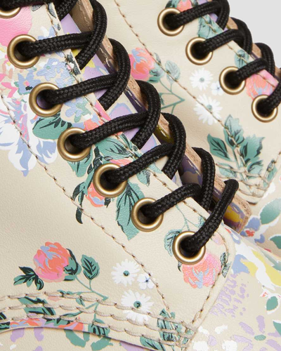 Dr Martens Sinclair на платформе с цветочным принтом