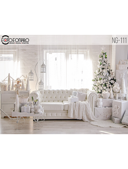 Фотофон виниловый «Белое на белом»