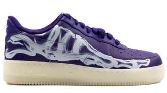 Nike Air Force Low Skeleton Purple (Фиолетовые) фото
